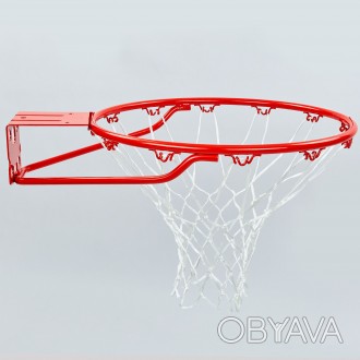 	Тип: кольцо баскетбольное;Диаметр кольца: 46см;Диаметр трубы: 16мм;Материал кол. . фото 1