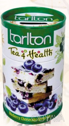 Зелёный чай крупнолистовой сорта Gun Powder Tea4Health Тарлтон. Чайные листья ск. . фото 1