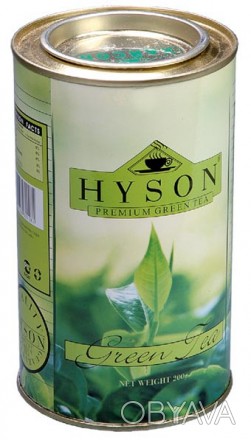 Чай зеленый среднелистовой "Хайсон Грин Ти" - натуральный среднелистовой зеленый. . фото 1