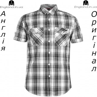 Рубашка мужская Lee Cooper (Ли Купер) из Англии в клетку. Львов. фото 1 Рубашка мужская Lee Cooper (Ли Купер) из Англии в клетку. Львов. фото 1