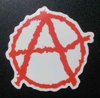 Стикер этикетка наклейка самоклейка Anarchy 1 (6,5см). Новомосковск. фото 1 Стикер этикетка наклейка самоклейка Anarchy 1 (6,5см). Новомосковск. фото 1