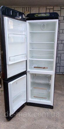 Ексклюзивный холодильник в ретро стиле Смег Smeg FAB32LNE1 Черный А+++ No Frost
. . фото 9