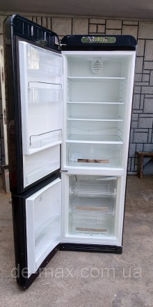 Ексклюзивный холодильник в ретро стиле Смег Smeg FAB32LNE1 Черный А+++ No Frost
. . фото 8