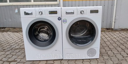 Комплект стиральная и сушильная машина Бош Bosch на 8кг А+++ 1400об
Возможна до. . фото 2