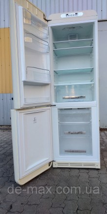 Ексклюзивный бежевый холодильник в ретро стиле Смег SMEG FAB 32 LPN1 No Frost A+. . фото 10