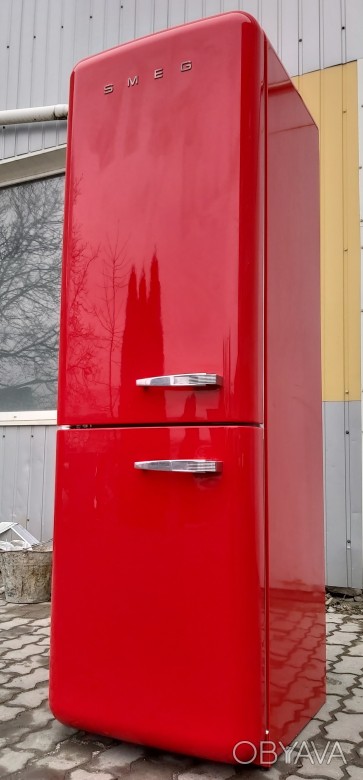 Fruity elect tetrahedron ᐈ Ексклюзивный холодильник в ретро стиле Смег Smeg 1 Красный ᐈ Нововолынск  17900 ГРН - OBYAVA.ua™ №5476035