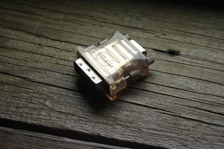 Переходник DVI-I Dual Link 24+5 pin (Male) to VGA type A, 15 pin (Female)

- О. . фото 2