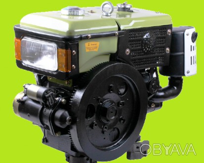 Двигатель SH195NDL ТАТА Zubr (12 л.с.) подходит для мотоблоков, мототракторов, г. . фото 1
