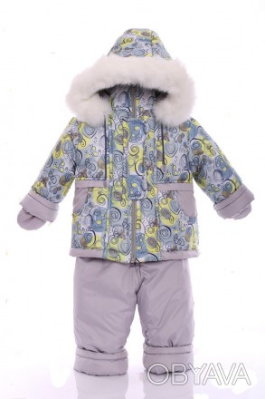 Зимняя Куртка и полукомбинезон на овчине с
принтом.
​​​​​​​
Характеристики:
Расс. . фото 1