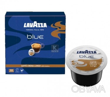 Кофе в капсулах Lavazza Blue Espresso Caffe Crema Lungo (100 шт.), совместимые с. . фото 1