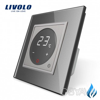 Терморегулятор для управления котлом Livolo (VL-C701TM3-15) предназначен для рег. . фото 1