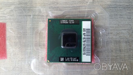 Продам Процессор CPU Intel T5450 1,66ГГц 667Мгц 2Мб Cashe для ноутбука
полность. . фото 1