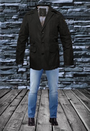 Нова, вітровка/куртка/піджак насиченого чорного та темно-зеленого кольору з бірк. . фото 8