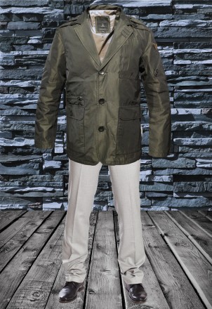 Нова, вітровка/куртка/піджак насиченого чорного та темно-зеленого кольору з бірк. . фото 9