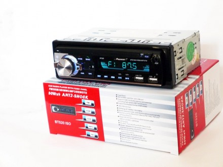 Автомагнитола Pioneer BT520 ISO - MP3+FM+2xUSB+SD+AUX + BLUETOOTH (копия)
Pione. . фото 5