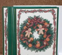 Набор рождественских открыток Caspari в коробке, открыток - 19 штук, конвертов -. . фото 3