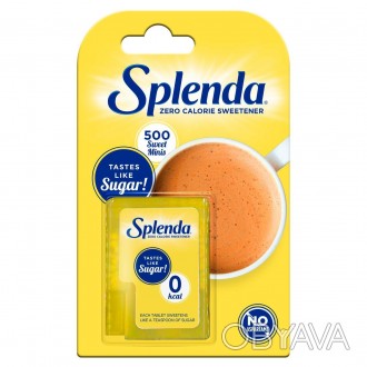 Сахарозаменитель сукралоза таблетки Splenda minis 500 таблеток.
Ингредиенты:
Лак. . фото 1