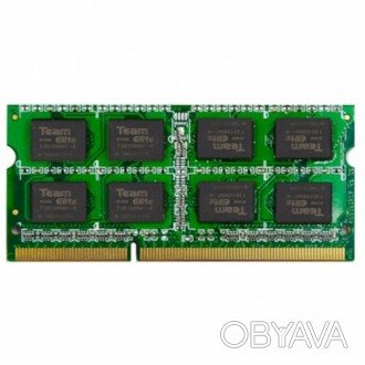 Модуль памяти для ноутбука SoDIMM DDR3 8GB 1600 MHz Team (TED38G1600C11-S01)
Тип. . фото 1