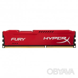 Модуль памяти для компьютера DDR3 8Gb 1866 MHz HyperX Fury Red Kingston (HX318C1. . фото 1