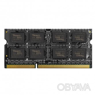 Модуль памяти для ноутбука SoDIMM DDR3L 8GB 1600 MHz Team (TED3L8G1600C11-S01)
Т. . фото 1