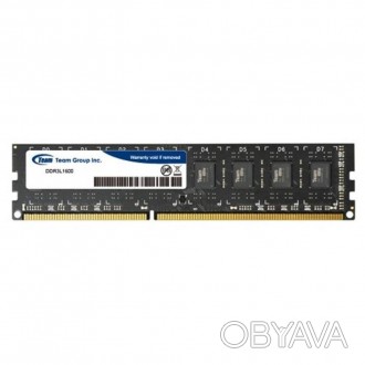 Модуль памяти для компьютера DDR3L 8GB 1600 MHz Elite Team (TED3L8G1600C1101)
Ти. . фото 1