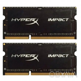 Модуль памяти для ноутбука SoDIMM DDR3L 16GB (2x8GB) 2133 MHz HyperX Impact King. . фото 1