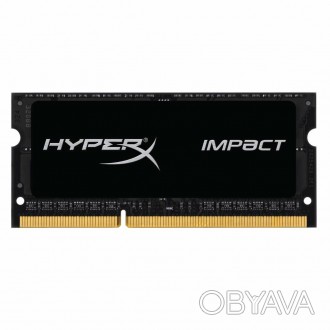 Модуль памяти для ноутбука SoDIMM DDR3L 8GB 1600 MHz HyperX Impact Kingston (HX3. . фото 1