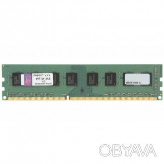 Модуль памяти для компьютера DDR3 8GB 1600 MHz Kingston (KVR16N11H/8)
Тип памяти. . фото 1