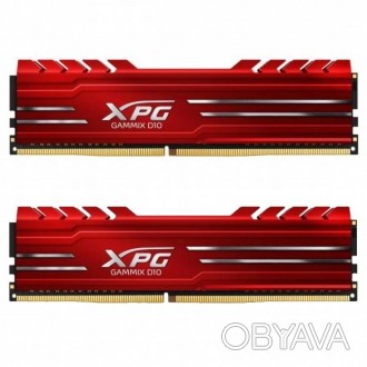 Модуль памяти для компьютера DDR4 16GB (2x8GB) 3000 MHz XPG GD10-HS Red ADATA (A. . фото 1