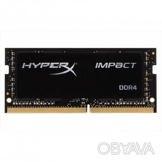 Модуль памяти для ноутбука SoDIMM DDR4 16GB 2666 MHz HyperX Impact Kingston (HX4. . фото 1