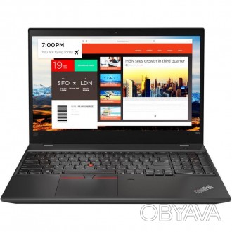 Ноутбук Lenovo ThinkPad T580 (20L90043RT)
Диагональ дисплея - 15.6", разрешение . . фото 1