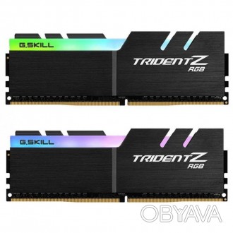 Модуль памяти для компьютера DDR4 32GB (2x16GB) 3000 MHz Trident Z RGB G.Skill (. . фото 1