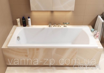 CERSANIT Korat 70х170 см, прямоугольная, симметричная ванна. Она выполнена из бе. . фото 1