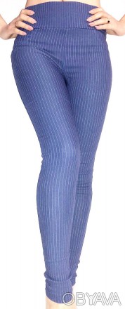 Женские лосины (джегинсы) с карманами 
ВНИМАНИЕ! цвет - светло-голубой.
На фото . . фото 1