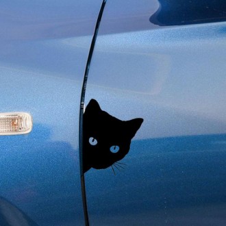Отличная наклеечка котика, можно наклеить как на авто или мото а также на любую . . фото 8