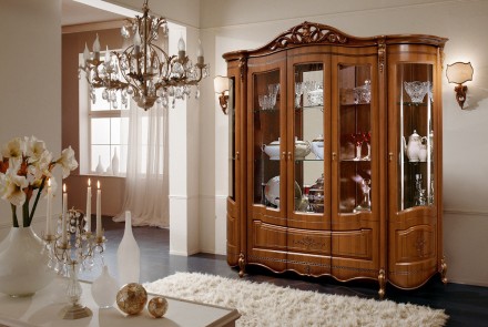 Мебель Аллегро для гостиной.

Цена указана за витрину и комод без зеркала. . фото 11