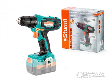 Шуруповерт аккумуляторный Sturm CD3220CL 20В без аккумулятора и зарядного устрой