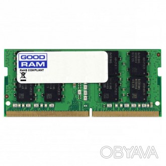 Модуль памяти для ноутбука SoDIMM DDR4 8GB 2133 MHz GOODRAM (GR2133S464L15S/8G)
. . фото 1
