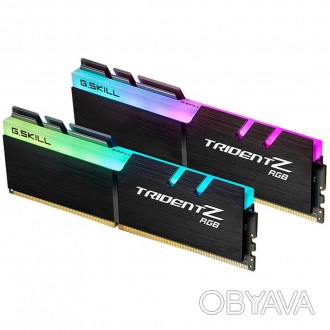 Модуль памяти для компьютера DDR4 16GB (2x8GB) 3000 MHz Trident Z G.Skill (F4-30. . фото 1