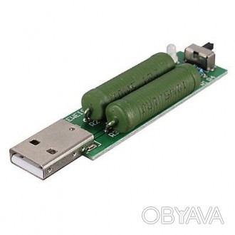 Usb нагрузочный резистор( резистор нагрузки)
Нагрузочный USB модуль из 2 резисто. . фото 1
