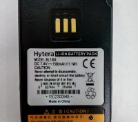 ОРИГИНАЛ !!! 
BL1504 Hytera аккумуляторная батарея 1500мАч для цифровых раций H. . фото 2