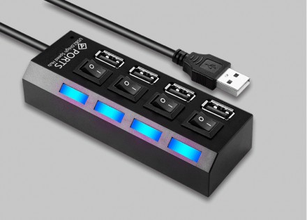 Разветвитель USB с выключателями. Миколаїв. фото 1 Разветвитель USB с выключателями. Миколаїв. фото 1