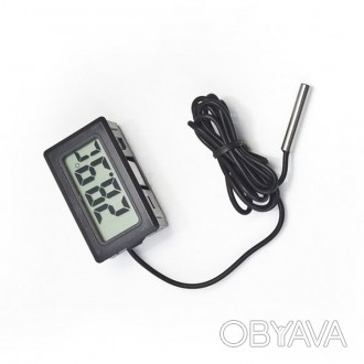 Цифровой термометр с выносным датчиком
 Термометр предназначен для измерения тем. . фото 1