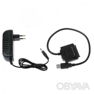 Переходник для жесткого диска USB 3.0 - SATA с блоком питания
Данный кабель позв. . фото 1