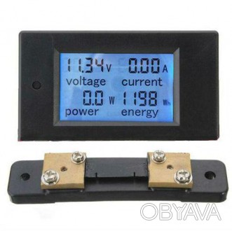 Измеритель параметров тока, ваттметр, DC 6.5 - 100В, 50А
 Широко используется в . . фото 1