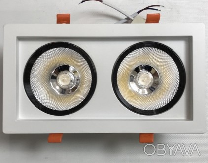 Светодиодный поворотный двойной светильник используется как в качестве основного. . фото 1