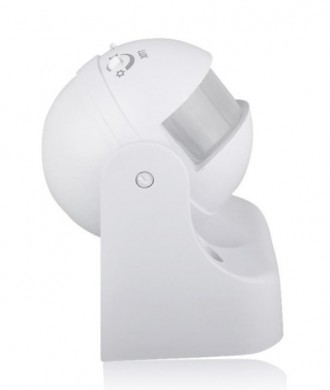 Датчик движения микроволновый SL616 IP44 180* белый 220V Код 59559. Михайлівка. фото 1 Датчик движения микроволновый SL616 IP44 180* белый 220V Код 59559. Михайлівка. фото 1