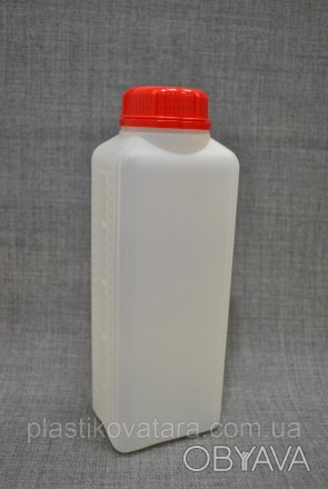 Канистра пластиковая 1 литр "Дельта" для пищевых продуктов и технических жидкост. . фото 1