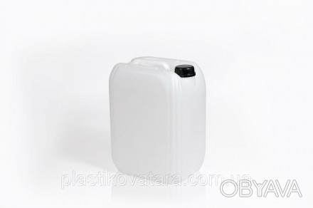 Канистра пластиковая 20 литров "Дельта" для разлива моторных масел, автохимии, с. . фото 1