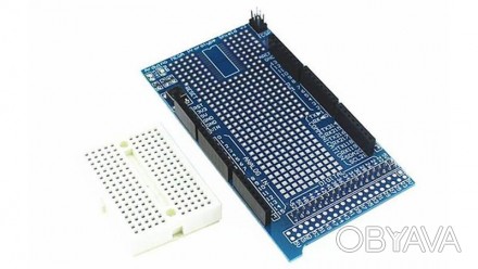  Mega Protoshield – плата расширения совместима с форм-фактором Arduino Mega и х. . фото 1